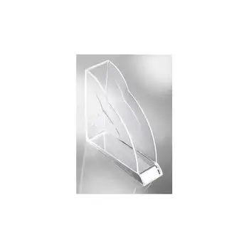 

Magazine rack nimbus transparent crystal rexelREXEL20.42