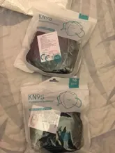 Entrega en 10 días Mascarilla de seguridad FFP2 de 5 capas para adultos, respirador antipolvo, blanca, KN95, FPP2, FFP3