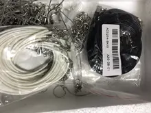 Anilla de Metal de rodio dorado de 3-16mm, 50-200 Uds., anilla de engarce abierta trabillas individuales, anillos abiertos, suministros para joyería DIY, accesorios hechos a mano