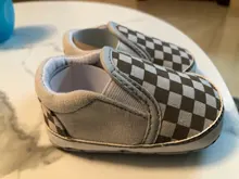 Zapatos clásicos a cuadros para bebé recién nacido, calzado de suela suave de algodón, informales, deportivos, para cuna