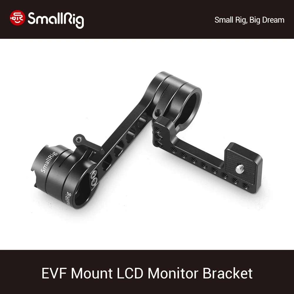 

SmallRig EVF Mount LCD Monitor Bracket with Built-in Nato Clamp for Zacuto Gratical HD/BMVA/SmallHD 502HD - 1897