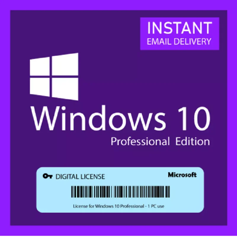 Microsoft Windows 10 PRO Профессиональный подлинный лицензионный ключ Мгновенная доставка
