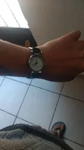Relojes clásicos de cuarzo para mujer, pulsera analógica redonda con correa de cuero, informal