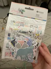 Paper Embellishments Die-Cuts Scrapbooking Journal Craft Foil-Design Printed Ephemera