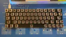 Mechanical Keyboard Switch Gh60 Underglow Bm60rgb Qmk Custom Hot-Swappable 60-% Programmed