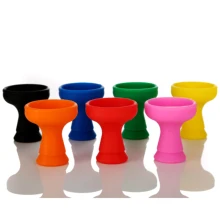 Чашка для кольяны из силиконы, HC-24 цвета в ассортименте