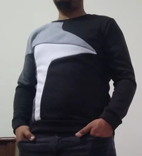 ZOGAA-suéter de moda para hombre, ropa de marca, Jersey, chándal de manga larga, jerséis de cuello redondo de retales, novedad de 2019, gran oferta