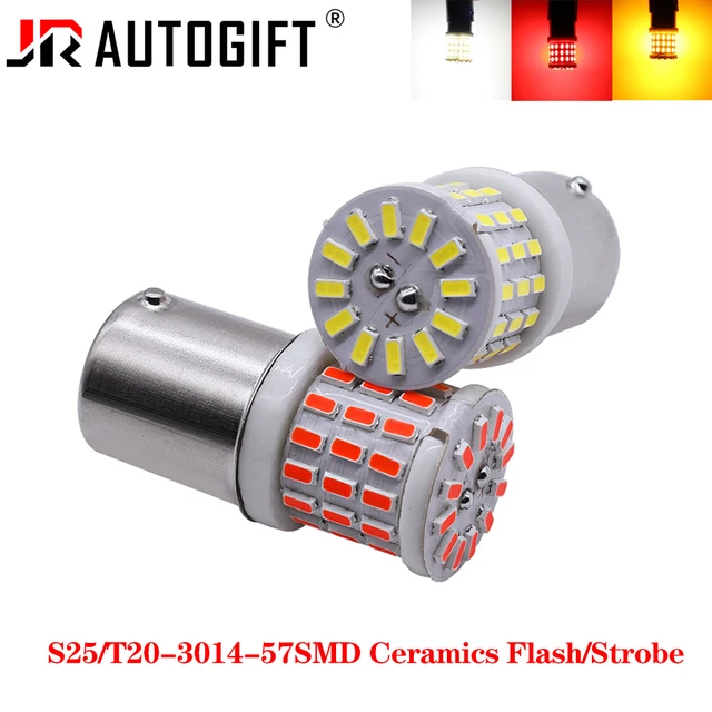 Paire de feux de recul Led, 3W, feux de jour DRL, lumière de recul, Stop,  signalisation rouge - AliExpress