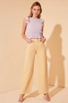 

Trendyol-Flushing High Bel Wide Leg Jeans TWOSS20JE0402