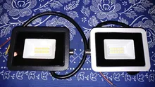 LED Floodlights Reflector Waterproof 220V 100W Wall IP68 50W Warm Cold White 30W