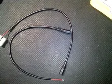 Micro USB 2,0 A hembra, interfaz Android de 4 pines, 2 pines, macho de alimentación hembra, carga de datos, conector con Cable, 30CM, 1 Uds./5 uds.