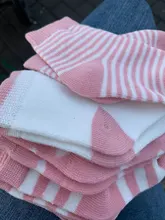 5 par/lote de algodón suave para niños de otoño e invierno calcetines bebé niña linda y cálida caricatura de puntos medias deportivas a la moda regalo de los niños