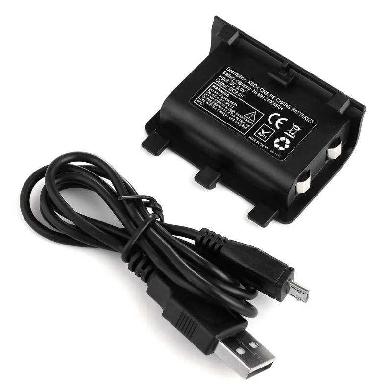 Portablec 2400mAh Аккумулятор Перезаряжаемый резервный аккумулятор с usb кабелем для xbox ONE