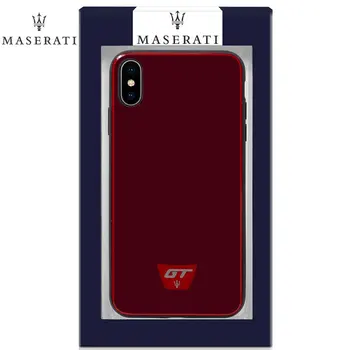 

Case cover iPhone X / iPhone XS license Maserati Hard red