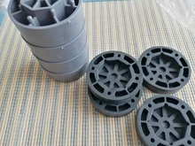 Almohadillas de pie para lavadora, almohadilla de pie antideslizante, silenciosa, antivibración, almohadilla lavadora fija Universal para secadores de baño, 4 Uds.