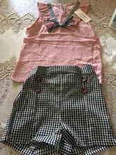 Summer Children Clothes-Sets Short-Pants Girls Menoea 2pc Kids Bow Lace Dots New-Style