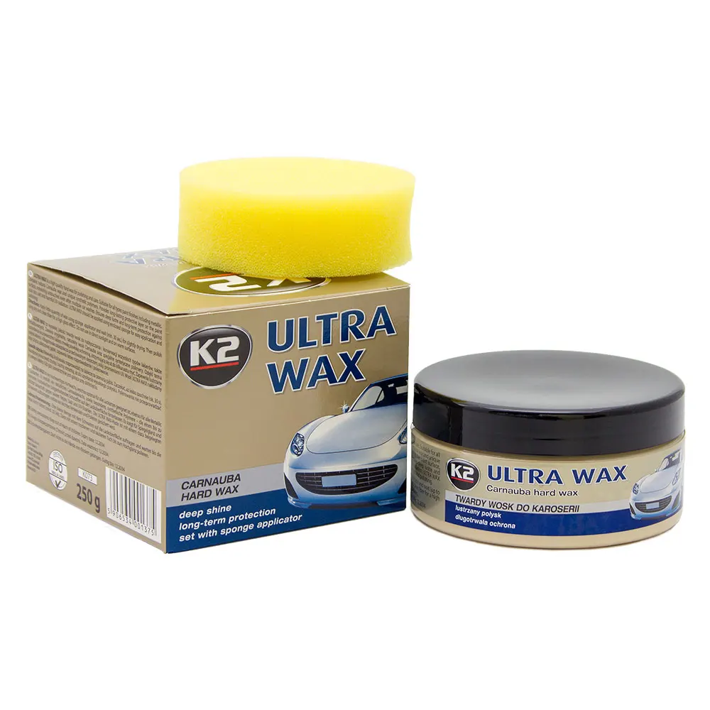 Паста полировальная для кузова + губка ULTRA WAX K2 250мл K073 | Автомобили и мотоциклы