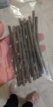 15 y 20 piezas hierba gatera Natural Gato Molar dientes con Matatabi Actinidia fruta Silvervine palillos de gato para aperitivo Limpieza de mascotas los dientes