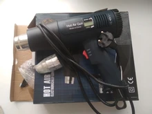 Pantalla Digital eléctrico Industrial de pistola de aire caliente secador de pelo de soldadura metiendo automóvil película herramienta 2000W 220V