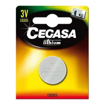 

Lithium Button Cell Battery Cegasa CR2025 3V