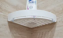 Storage-Shelf Shampoo-Holder Caddy Washroom-Gadgets Wall-Organizer Home Corner