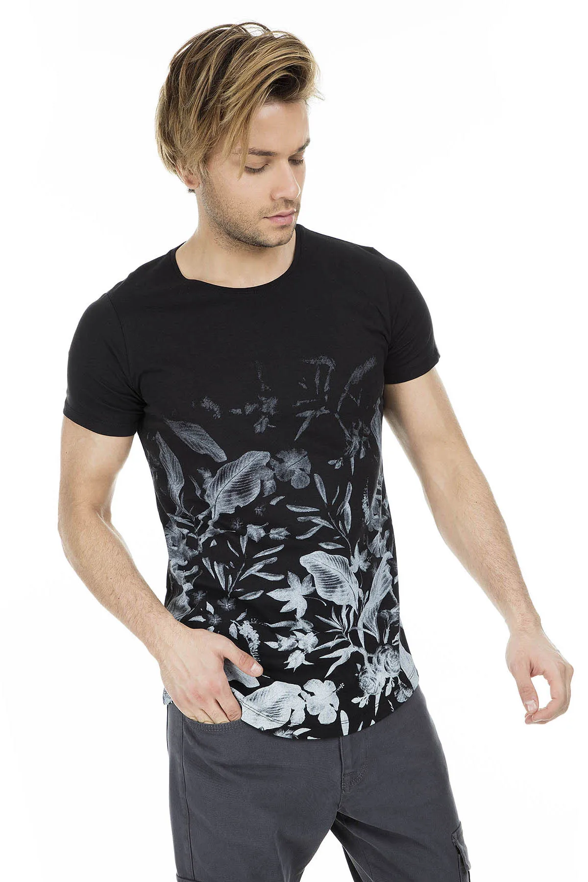 Manche велосипедный Воротник T shirirt ME19S214457