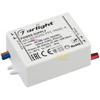 

Power supply arj-ke40250-pfc-triac-a (10W, 250ma) 1 PCs Arlight 028780