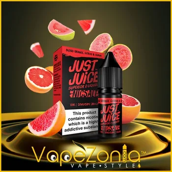 

Just Juice Nicsalt BLOOD ORANGE,CITRUS & GUAVA 20 mg 10 ml