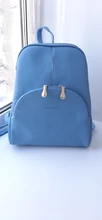 Nevenka-Mochila De cuero suave para mujer, bolsa de marca de estilo Preppy, informal, para adolescentes