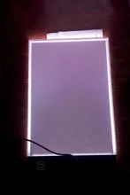 Tablero de copia de dibujo Led regulable de 3 niveles para bebés, juguetes educativos de tamaño de pintura A5, creatividad para niños