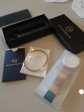 La Rosa Oro 1 Set pulsera reloj del cuarzo de Japón creativo diseño impermeable de malla de acero inoxidable relojes reloj femenino