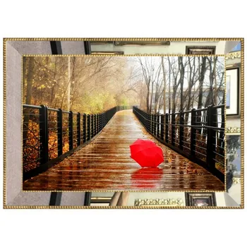 

Luxury Mirror Framed Digital Glass Canvas Painting 45 * 60 cm