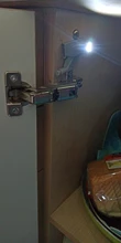 Under-Cabinet-Light Door-Lamp Wardrobe Closet Cupboard Inner-Hinge Bedroom LED Kitchen