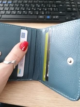 Small Wallets Purse Cowhide DICIHAYA Genuine-Leather Famale Women Short for Coin Guarantee