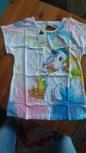Unicorn T-Shirt Tops Tees Short-Sleeves Girls Clothes Baby White Kids Children Boys Fashion