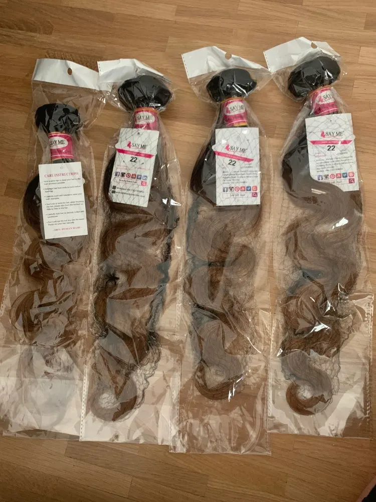 Ombre Body Wave Bundles Brazilian Hair Weft photo review