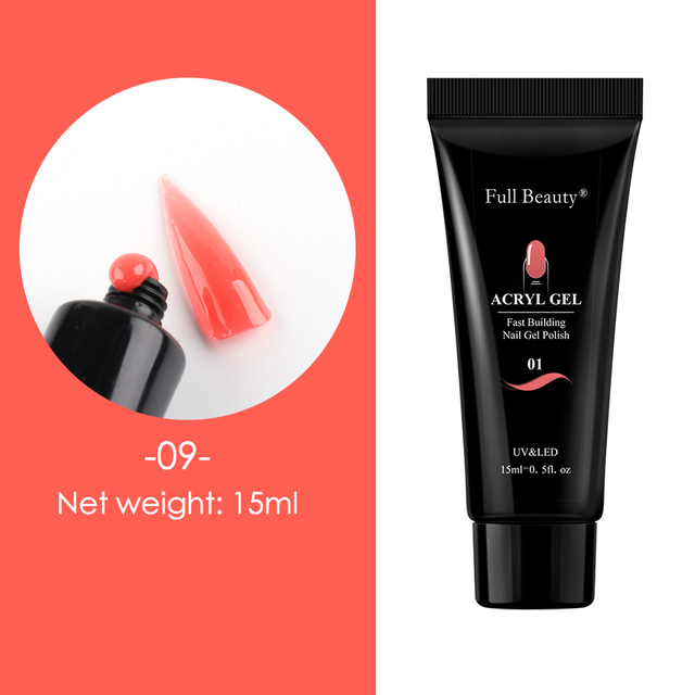 Poly Extenstion Gel For Nails Fast Builder Nail Gel Polish Acrylic Quick Building UV LED Varnishes For Manicure Tool LY1790