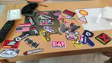40pcs/set Cartoon Stickers Motorcycle Decals for Motorcycle Helmet Laptop Suitcase Skateboards