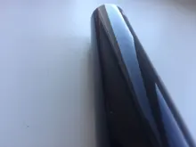 Película de revestimiento de vinilo para Piano ultrabrillo negro, negra brillante Pegatina autoadhesiva de vinilo, consola libre de burbujas de vinilo para ordenador y portátil