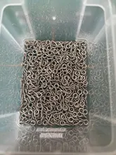 300 Uds Mini tornillo alfileres con ojetes para la fabricación de la joyería de perlas tornillo roscado ganchos ojales cierres resultados para pulsera pendientes DIY