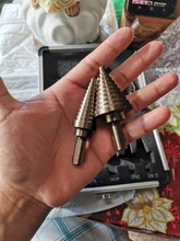 HSS broca de aluminio orificios múltiples juego de brocas para Metal madera agujero de perforación cortador paso cono Taladro