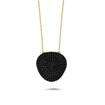

Merve Gümüş'ten 925 Sterling Zircon Cubic Zirconia Triangle Necklace