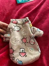 Ropa para mascotas, abrigo estampado bonito para perros pequeños, gatos, Chihuahua, Shih, Tzu, Primavera