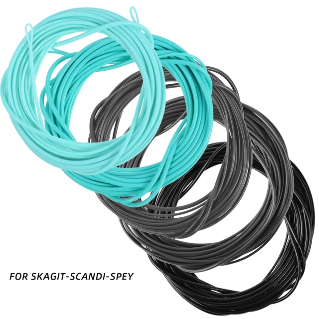SF Skagit Tips Scandi with 2 Welded Loops Fly Fishing Spey Line Multi-Color  for Salmon Steelhead - AliExpress