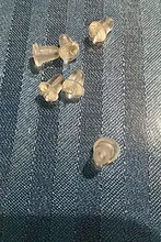 Lote de pendientes de silicona blanda, ganchos traseros, tapón de oreja, accesorios de joyería de seguridad, 200 unidades