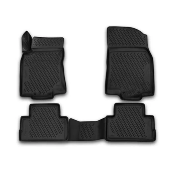 

Car Mats 3D salon NISSAN Qashqai (J11F) 2015-> assembly, RF, 4 pcs/set (polyurethane) Novline CARNIS00061