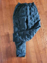 Down-Pants Winter Camping-Trousers White-Duck-Down Outdoor Warm Windproof Thick Elastic-Waist