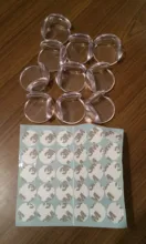 Protector de silicona de seguridad para niños y bebés, cubierta de protección de borde de esquina de la Mesa, protectores para bordes y esquinas anticolisión, 10 Uds.