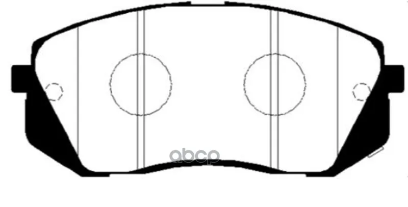 Колодки Тормозные Hyundai Ix35 10-/Kia Sportage 10-/Carens 02- Передние Ctr Ckkk41 Ctr арт. CKKK41