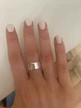 Anillos abiertos de Metal con letras Punk para mujeres y hombres, joyería de fiesta, regalos con letras, Color plateado, Vintage